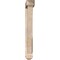 Ekena Millwork Traditional Arts and Crafts Smooth Bracket w/ Offset Brace, Douglas Fir, 5 1/2"W x 34"D x 42"H BKT0604X34X42TRA03SDF - alternate 2